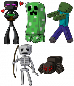 Minecraft Skeleton Drawing at GetDrawings.com | Free for personal ...
