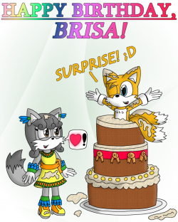 Happy Birthday, Brisa-The-Fox! (2016) by RaidMiner on DeviantArt