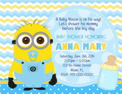 Minion Baby Shower on Clipart library | Minion Baby, Minion ...