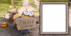 Minions 2015 Cutie Kids Frame | Gallery Yopriceville - High-Quality ...