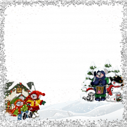 Kids Christmas Frame | Gallery Yopriceville - High-Quality Images ...
