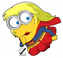 Supergirl (DC) + Minion (Despicable Me) | Minions Assembly (Heroes ...
