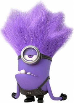 Purple Minion Clipart | PURPLE!! | Purple minions, Minion ...