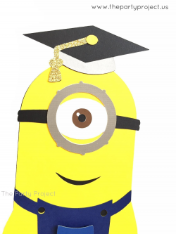 Amazon.com: Graduation Minions Centerpiece | Minion Grad ...