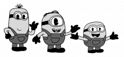 Kevin, Stuart and Bob - 1930s style by MarcosPower1996 on DeviantArt