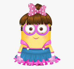 Minions 52 Menina Rosa Girl Minion - Minion Rosa, Cliparts ...