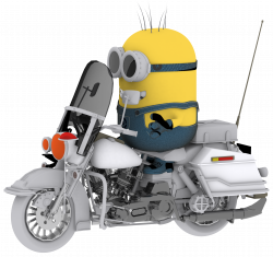 Minion Drive Motobcycle Clipart Png - Clipartly.comClipartly.com