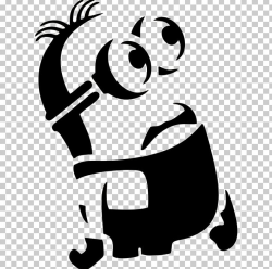 Silhouette Stencil YouTube Minions PNG, Clipart, Animals ...