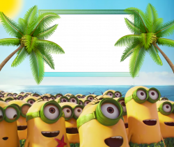 Minions 2015 HD Kids Frame | Gallery Yopriceville - High-Quality ...