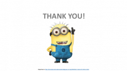 Minion Thank You Clipart Free Transparent Png - AZPng