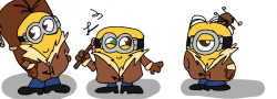 Minions ready for winter by ChickenCakes on DeviantArt