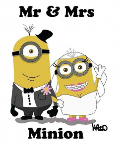 Mr. and Mrs. Minion | MINIONS!!! | Minions, Minions quotes ...