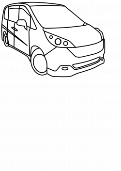 Clipart - Minivan