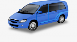 Blue minivan clipart 7 » Clipart Portal