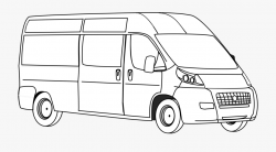 Minivan Clipart Driver Van - Van Drawing, Cliparts ...
