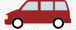 Car Cartoon clipart - Minivan, Car, Van, transparent clip art
