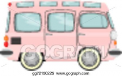 Vector Clipart - Minivan. Vector Illustration gg72150225 ...
