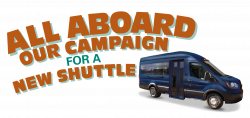 All Aboard Our Campaign for a New Shuttle - Gift of Life Family House