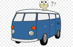 Cartoon Car clipart - Van, Minivan, Car, transparent clip art