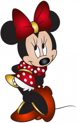 Minnie Mouse Free PNG Clip Art Image | Mickey and Minnie | Pinterest ...