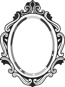 line drawing mirror frame | Clipart Panda - Free Clipart Images ...