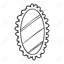 Free Mirror Clipart line drawing, Download Free Clip Art on ...