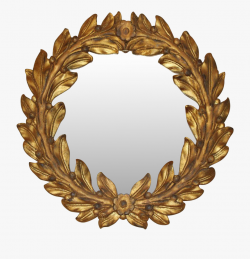 Mirror Clipart Round - Floral Design #2163963 - Free ...