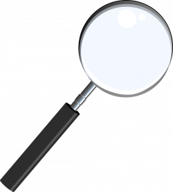 Public Domain Clip Art Image | Magnifying Glass | ID: 13534661416087 ...