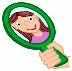 Mirror Clipart self discovery - Free Clipart on Dumielauxepices.net
