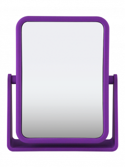 Soft Touch Square Standing Mirror 1X/7X | Swissco LLC