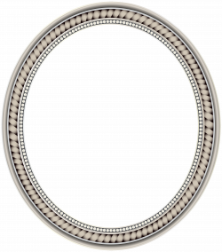 Oval Deco Frame PNG Clip Art Image | Gallery Yopriceville - High ...