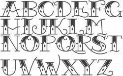 MyFonts: Tattoo fonts | typography | Pinterest | Pirate font, Fonts ...
