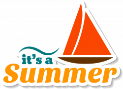 Summer Grace Baptist Mission Clip art - Summer sailing sticker label ...