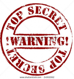 Confidential Clip Art | Top secret vector file - stock ...