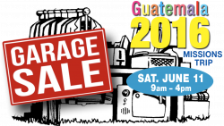 Garage Sale for Guatemala Mission Trip