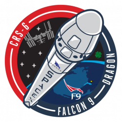 Official SpaceX mission patch for the CRS-6 mission. - from SpaceX ...