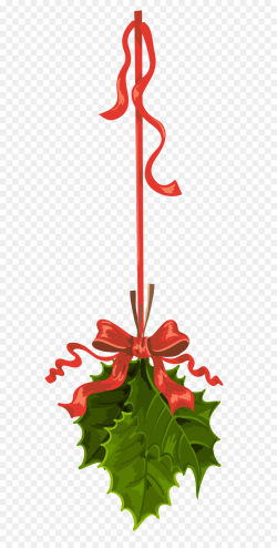 Mistletoe Christmas Clip art - Transparent Christmas Hanging ...