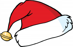 Christmas Santa Claus Hat Little Bell transparent PNG - StickPNG