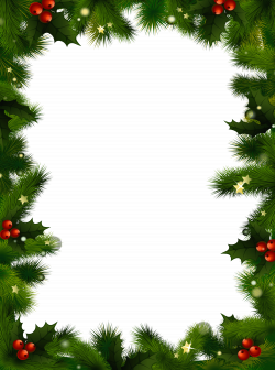 Christmas Photo Frame Mistletoe transparent PNG - StickPNG