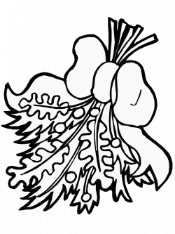 Free Mistletoe Coloring Pages, Download Free Clip Art, Free ...