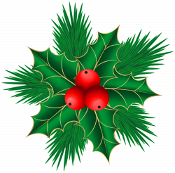 Christmas Mistletoe Decoration Clip Art | Gallery ...