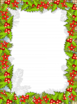 Christmas Mistletoe PNG Photo Frame | Gallery Yopriceville - High ...