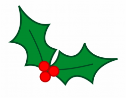 Mistletoe Clipart Holly Sprig - Christmas Clipart Free PNG ...
