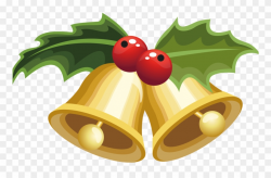 Christmas Bells With Mistletoe Png Clipart Image Gallery ...