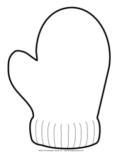 Free printable mitten patterns clipart - WikiClipArt