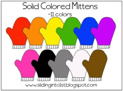 Mitten Clipart Worksheets & Teaching Resources | TpT