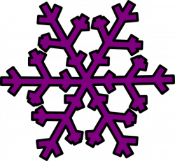 Purple Snowflake Clipart | Clipart Panda - Free Clipart Images
