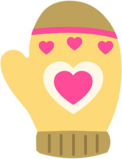 Amazon.com: Cute Simple Winter Mitten Glove Cartoon Emoji ...