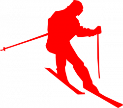 Ski Clip Art at Clker.com - vector clip art online, royalty free ...