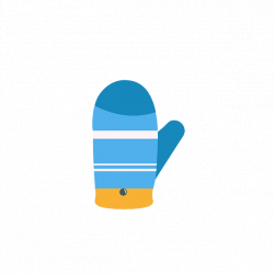 Mitten Waving Sticker by Kim Campbell for iOS & Android | GIPHY